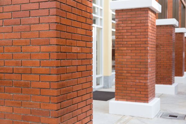 Brick Column Installation in West Chester