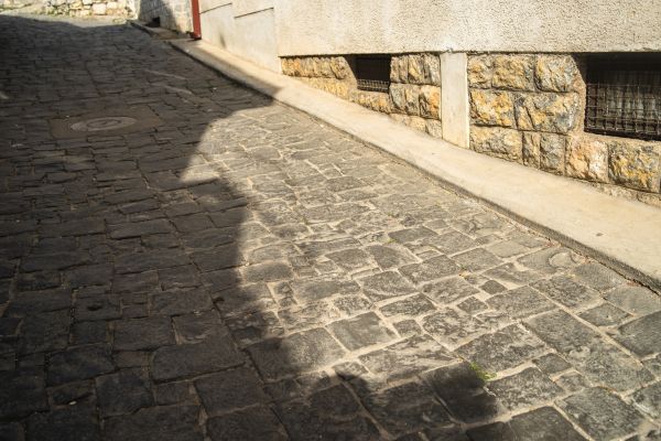 Stone Sidewalk Repair