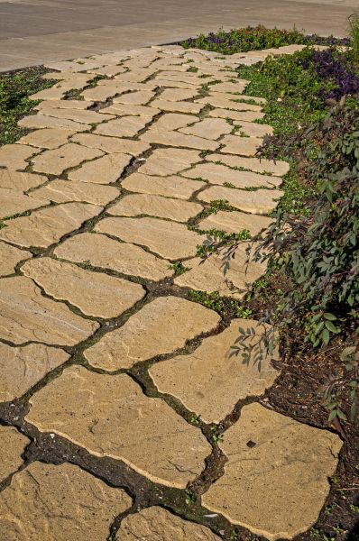 Sidewalk Stone Restoration