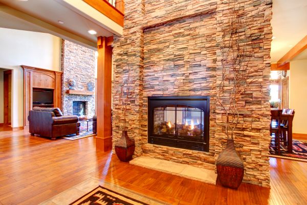 Stone Hearth Installation in West Chester