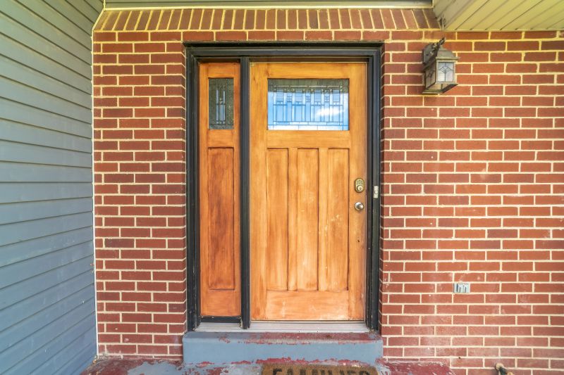 Brick Front Entrance Repair